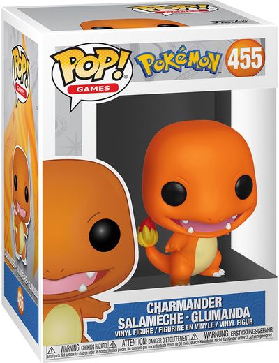 FUNKO POP! Vinilinė figūrėlė POKEMON CHARMANDER, 10 cm