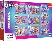 TREFL MY LITTLE PONY 10 dėlionių rinkinys Mažieji poniai