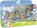 BLUEY Figūrėlių rinkinys, 4 vnt.