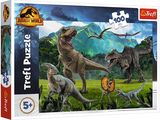 TREFL JURASSIC WORD 100 det. dėlionė Juros periodo parkas