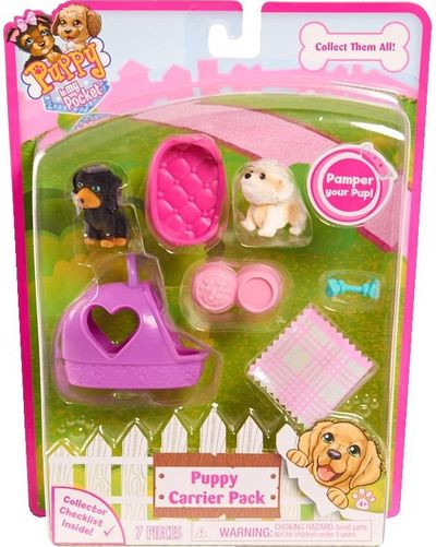 PUPPY IN MY POCKET Šuniukų rinkinys