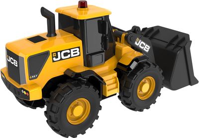 Mažas JCB krautuvas su šviesomis ir garsais
