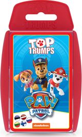 PAW PATROL Top Trumps kortų žaidimas Šuniukai-patruliai
