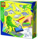 SES Antspaudukų rinkinys „Dinozaurai“