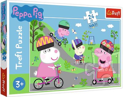 TREFL PEPPA PIG dėlionė „Kiaulytė Pepa“, 24 det.