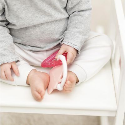 NATTOU Šaldantis kramtukas, rožinis