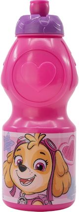 PAW PATROL Plastikinė gertuvė, 400 ml, rožinė