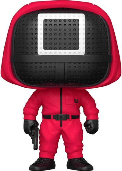 FUNKO POP! Vinilinė figūrėlė: Squid Game - Square: Masked Manager, 11,3 cm