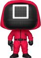 FUNKO POP! Vinilinė figūrėlė: Squid Game - Square: Masked Manager, 11,3 cm