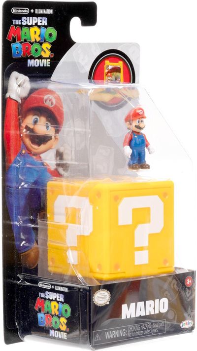 SUPER MARIO MOVIE Figūrėlė, 3 cm