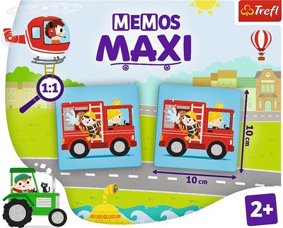 TREFL Atmintį lavinantis žaidimas „Tansportas“