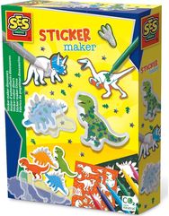SES Lipdukų gaminimo rinkinys Dinozaurai