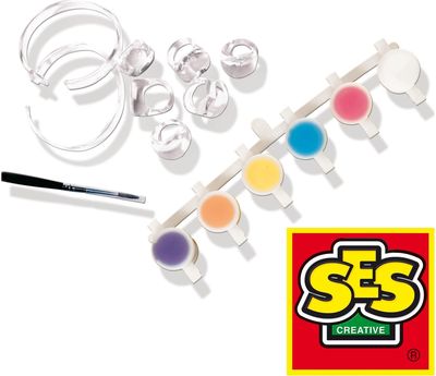 SES Kūrybinis žaislas „Žiedai ir apyrankės"