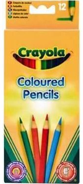 CRAYOLA Spalvoti pieštukai (12 vnt.)