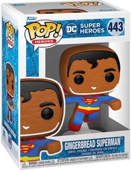 FUNKO POP! Vinilinė figūrėlė: DC - Superman (Gingerbread), 9,5 cm