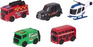 TEAMSTERZ Mini transporto priemonės, 5 vnt.