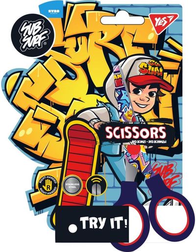 Žirklės YES SUBSURF, 13 cm