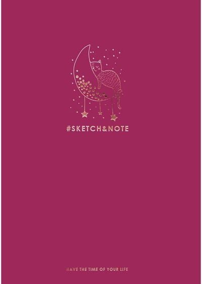 Eskizavimo sąsiuvinis SCHB Have The Time, A5, 120 g, 64 l., RY