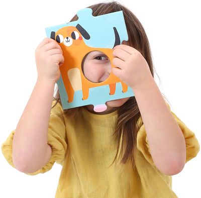 Lavinamoji dėlionė BANANAPANDA Suuuper Size Puzzle Alphabet Match 50 det.