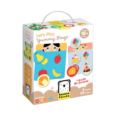 Lavinamasis žaidimas BANANAPANDA Let’s Play Yummy Bingo