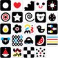 Lavinamosios kortelės kūdikiams BANANAPANDA High Contrast Baby Cards