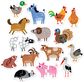 Lavinamoji dėlionė BANANAPANDA Progressive Puzzles Farm Animals