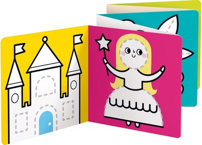 Lavinamoji knygelė BANANAPANDA Looong Coloring Books : Ready to Draw Wonderland