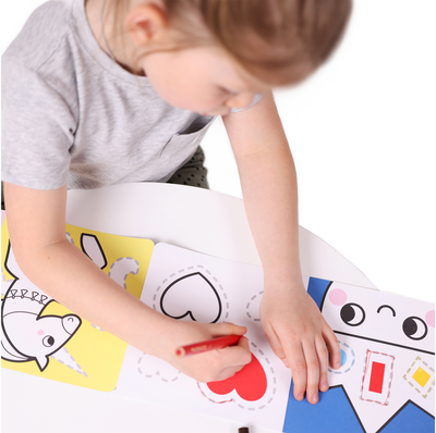 Lavinamoji knygelė BANANAPANDA Looong Coloring Books : Ready to Draw Wonderland