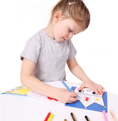 Lavinamoji knygelė BANANAPANDA Looong Coloring Books : Ready to Draw Wonderland