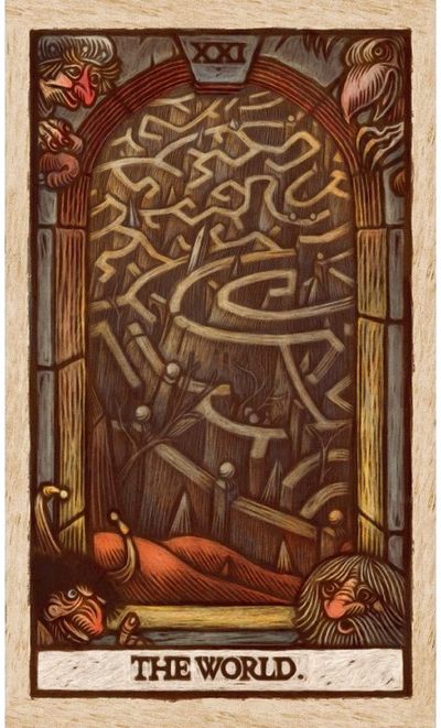 Taro kortos LABYRINTH TAROT DECK AND GUIDEBOOK