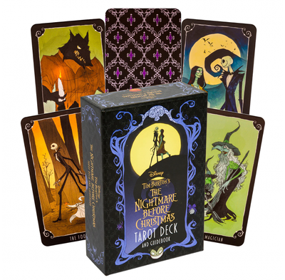 Taro kortos THE NIGHTMARE BEFORE CHRISTMAS TAROT DECK AND GUIDEBOOK