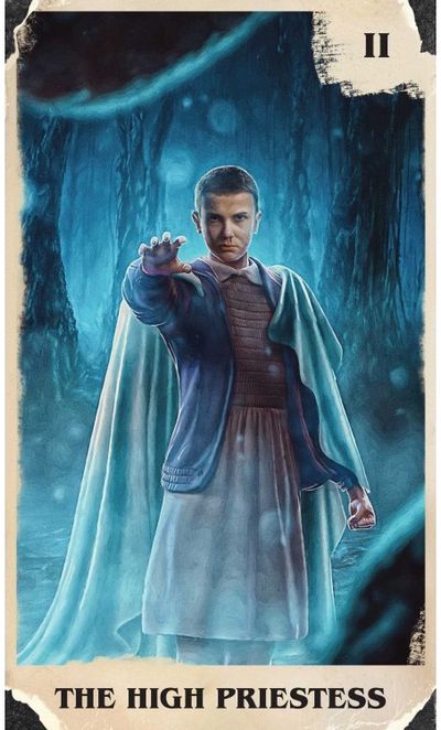 Taro kortos STRANGER THINGS TAROT DECK AND GUIDEBOOK