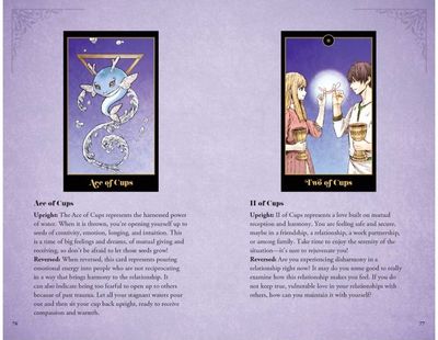 Taro kortos ANIME TAROT DECK AND GUIDEBOOK