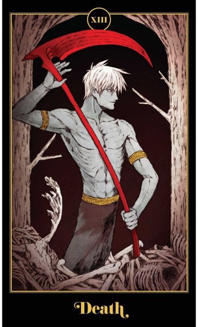 Taro kortos ANIME TAROT DECK AND GUIDEBOOK
