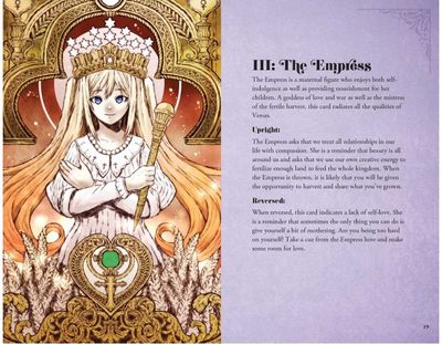 Taro kortos ANIME TAROT DECK AND GUIDEBOOK