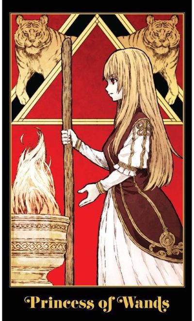 Taro kortos ANIME TAROT DECK AND GUIDEBOOK
