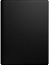 Darbo knyga A4 FUTURA PU SPIREX 2025, juoda