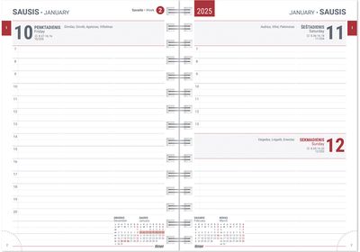 Darbo knyga KANCLER SPIREX TREND 2025 dreamer