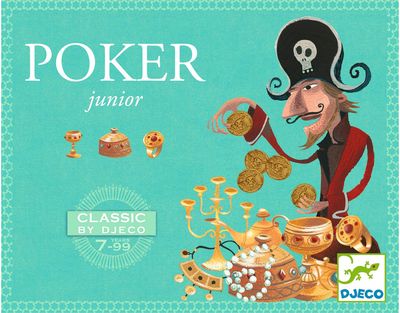 Stalo žaidimas DJECO Poker Junior