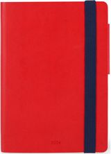 Darbo knyga LEGAMI 2024 SMALL 13,5x9,5 cm, savaitė atvarte RED