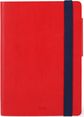 Darbo knyga LEGAMI 2024 SMALL 13,5x9,5 cm, savaitė atvarte RED