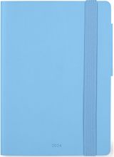 Darbo knyga LEGAMI 2024 SMALL 13,5x9,5 cm, savaitė atvarte LIGHT BLUE