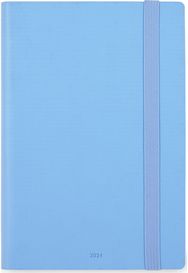 Darbo knyga LEGAMI 2024 MEDIUM 18x12, diena puslapyje LIGHT BLUE