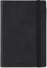 Darbo knyga LEGAMI 2024 MEDIUM 18x12, diena puslapyje BLACK