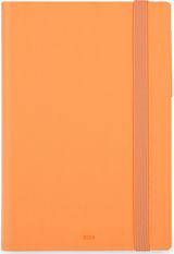 Darbo knyga LEGAMI 2024 MEDIUM 18x12, savaitė atvarte ORANGE