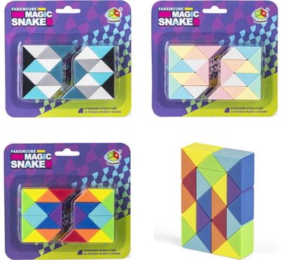Žaislas gyvatėlė MAGIC SNAKE įv. rūšys
