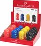 Drožtukas Faber-Castell JELLY, su konteineriu, įv. sp., 1 skylė