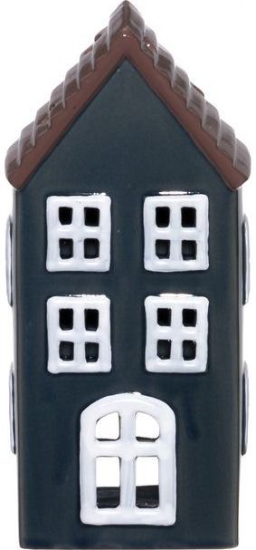 4Living namų žibintas COPENHAGEN, mėlynas, 17 cm