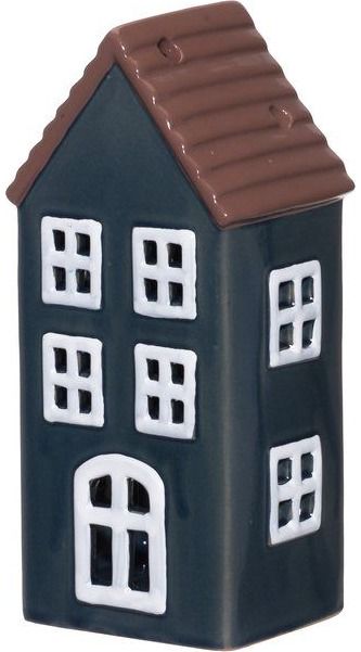 4Living namų žibintas COPENHAGEN, mėlynas, 17 cm