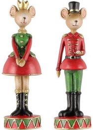 Winteria dekoracija KARALIŠKA PELĖ, 14,5 cm, įv. rūšys